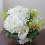 Cymbidium Orchids and Roses