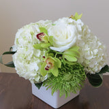Cymbidium Orchids and Roses